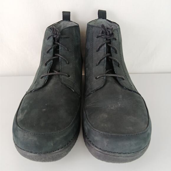 Duluth Trading Women's SZ 9.5 Seneca Falls Laced Ankle Boot Black Leather 21911 - Picture 5 of 8